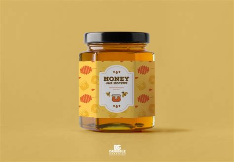 Free Honey Jar Packaging Mockup 2023 - Daily Mockup