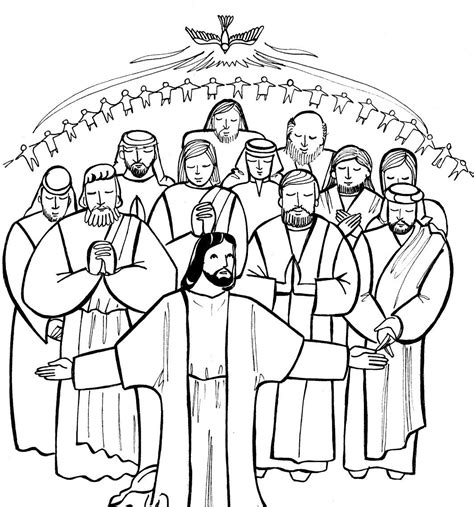 All Saints Coloring Pages Catholic - Coloring Pages For Kids And ... - Coloring Home