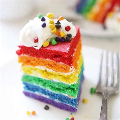 Rainbow Cookie Cake - i am baker | Recetas