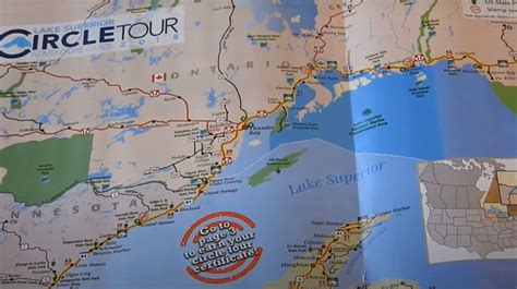 Lake Superior Circle Tour Map - Lake Superior Circle Tour