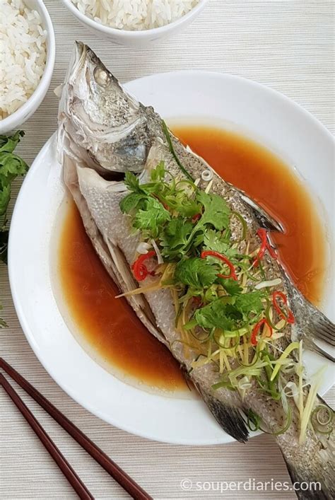 Chinese Steamed Fish Recipe (Cantonese Style) - Souper Diaries