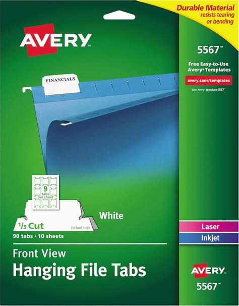 Avery 5567 Template