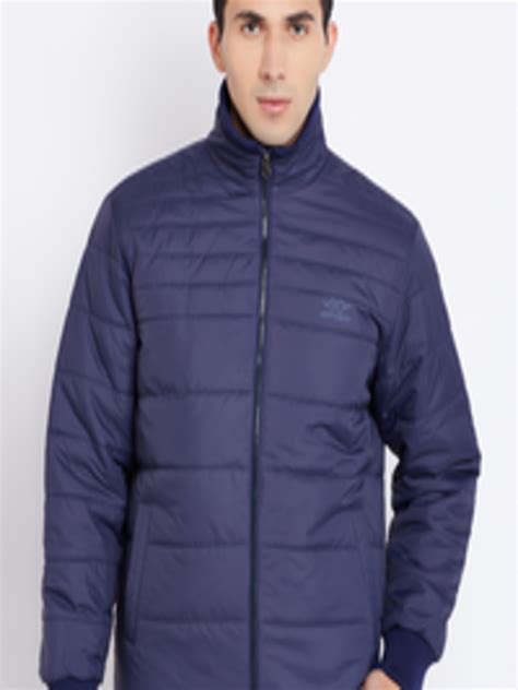 Buy Duke Men Blue Solid Quilted Jacket - Jackets for Men 2069649 | Myntra