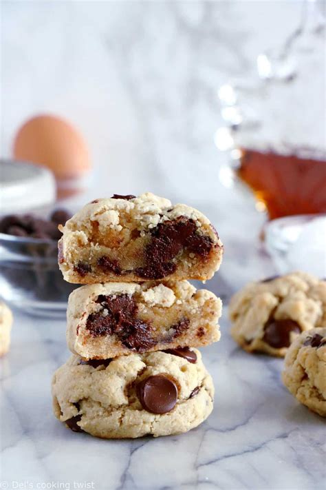 Cookies healthy à l'huile de coco - Del's cooking twist