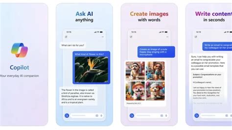 Microsoft unveils free Copilot app on iOS with GPT-4 and DALL-E 3 image ...