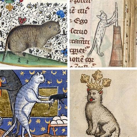 Look at How Cats Were Portrayed in Medieval Art | Rpg