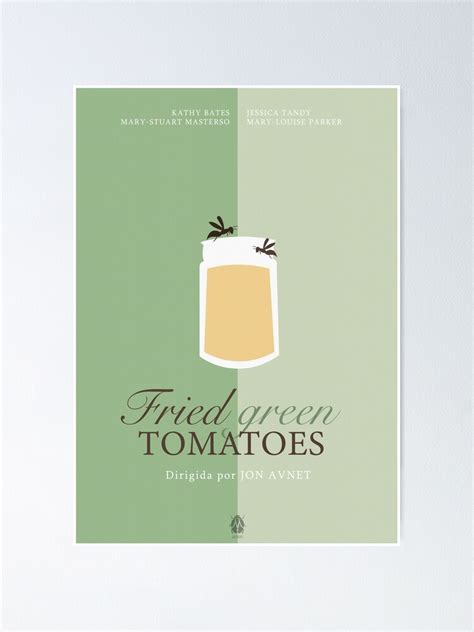 "Fried green tomatoes" Poster for Sale by beetleartt | Redbubble