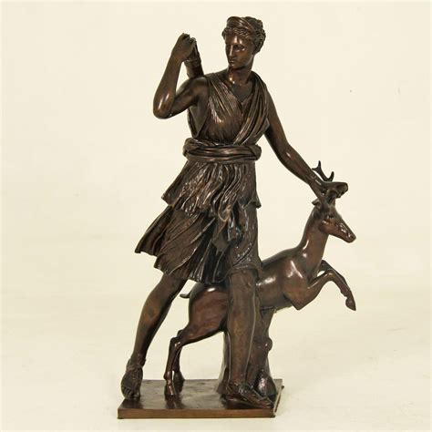 Life Size Bronze Artemis Sculpture - Aongking Sculpture