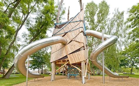Metal Playground Slide | Stainless Steel Playground Slides | Kidstime
