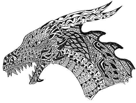 Doodle Dragon by CopperWolfCreations on DeviantArt