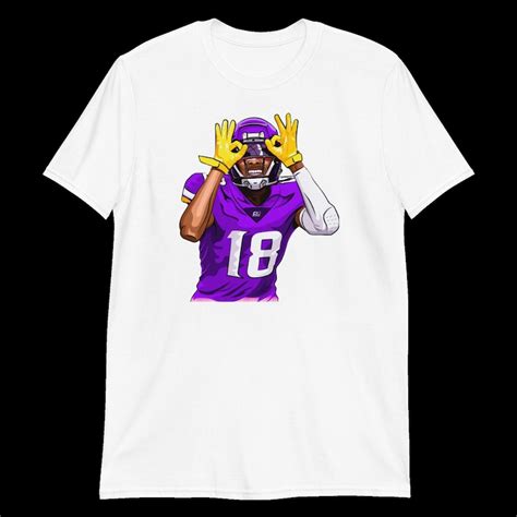 Justin Jefferson Griddy T-shirt Vikings - Etsy