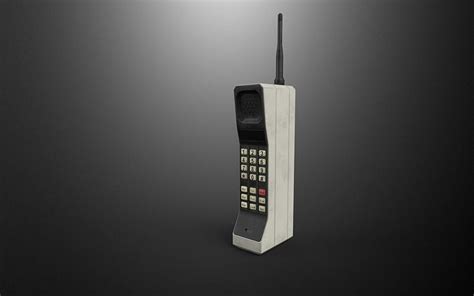 3D model Motorola DynaTAC 8000x VR / AR / low-poly | CGTrader