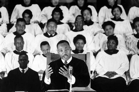 Ebenezer Baptist Church Reverend Honors Dr. MLK Jr.