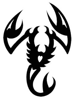 Tattoo scorpion PNG image