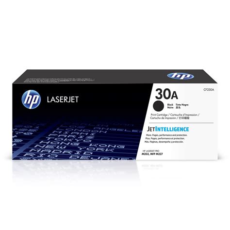 Buy HP 30A Black Toner Cartridge | Works with HP LaserJet Pro M203 ...