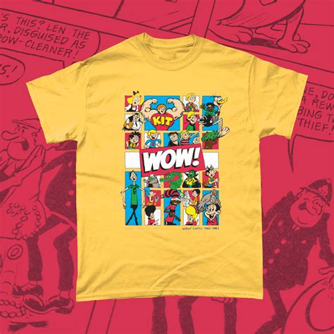 Wow! Comic - T-Shirt - Apparel of Laughs