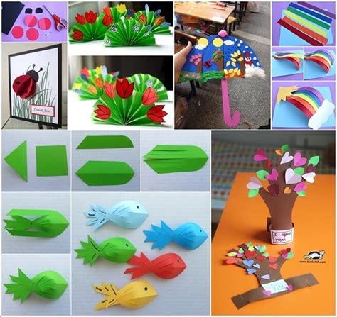 10 Easy Paper Crafts to Try with Kids