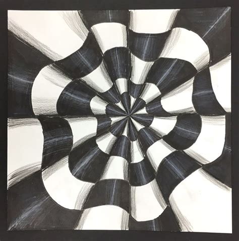 5th Grade Art Lessons – Art with Mrs Filmore | Op art lessons, 5th grade art, Elements of art space