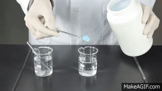 Precipitation Reactions. Chemistry Experiment. on Make a GIF