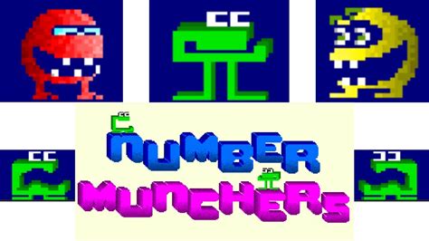 Number Munchers Math Game: Eat numbers, do math, avoid TROGGLES! (1986) - YouTube