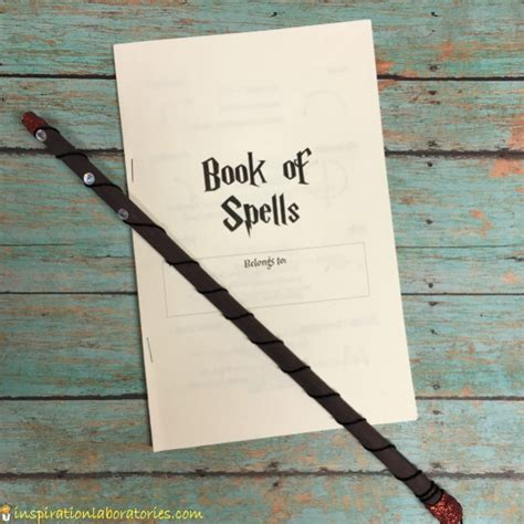 DIY Harry Potter Book of Spells | Inspiration Laboratories