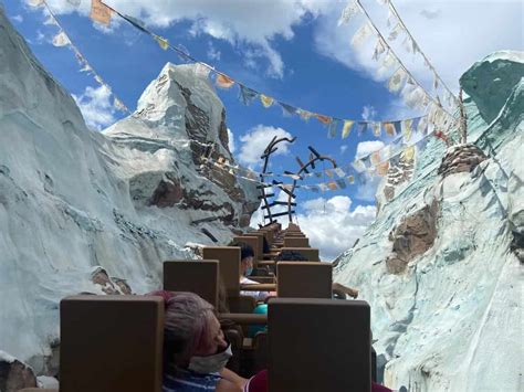 Guests Experience Expedition Everest Without Part of the Track ...