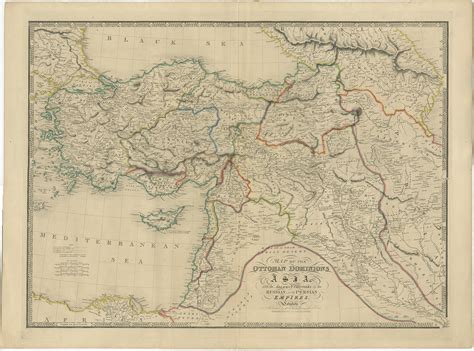 Antique Map of the Ottoman Empire by Wyld (c.1840)