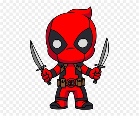 Movies, Personal Use, Deadpool, - Chibi Deadpool Clipart (#3664187 ...