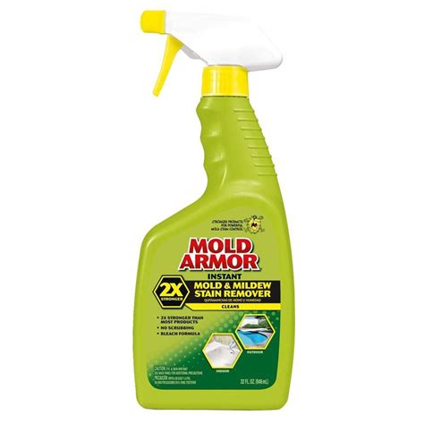 Mold Armor 32 oz. Instant Mold and Mildew Stain Remover-FG502 - The Home Depot