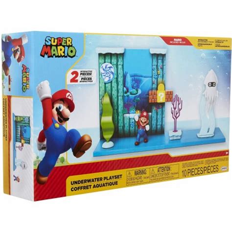 Super Mario Underwater Playset, 1 - Fred Meyer