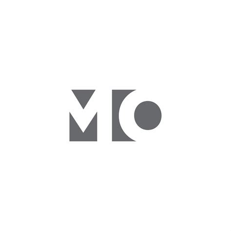 MO Logo monogram with negative space style design template 2772396 ...