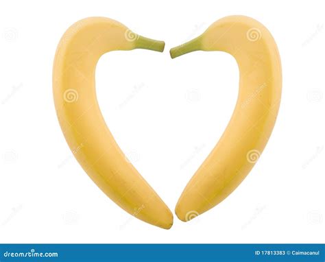 Banana Heart Stock Photos - Image: 17813383