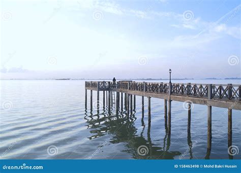 Floating Resort at Tanjung Piai, Malaysia Stock Photo - Image of mainland, floating: 158463498