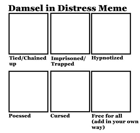 Damsel in Distress Meme by roseprincessmitia on DeviantArt