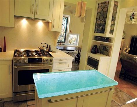 Radiant Glass Counter Tops in the Kitchen | Kitchen design images ...