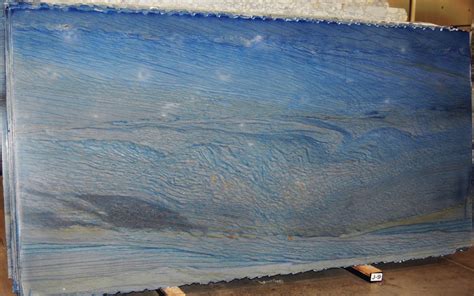 Granite Slabs | Stone Slabs - Azul Macaubas Granite Slab Blue Granite ...