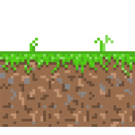 Plant Art Sprite Game Grass Pixel Transparent HQ PNG Download | FreePNGImg
