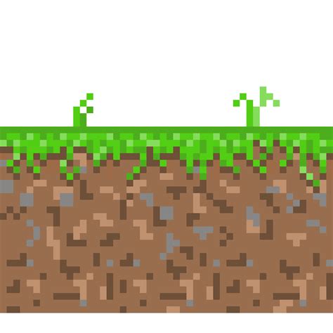 Plant Art Sprite Game Grass Pixel Transparent HQ PNG Download | FreePNGImg