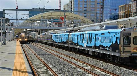 RTD Light Rail | Passenger Train around Denver Metro and Airport