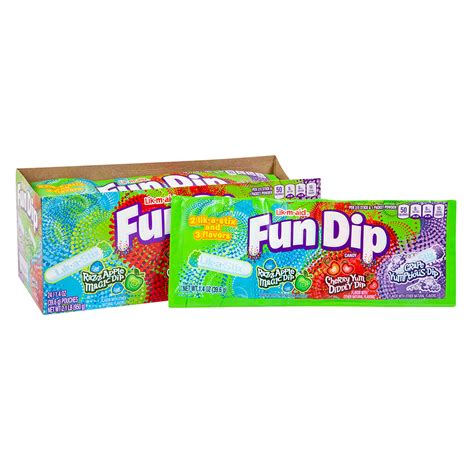 Fun Dip 3-Flavor Pack 1.4 oz | Nassau Candy