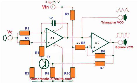 6 Useful Voltage Controlled Oscillator Circuit Explored – Homemade ...