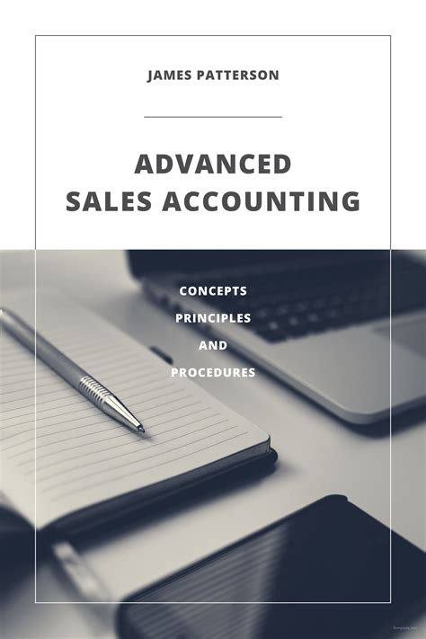 Free Accounting Book Cover Template in Adobe Photoshop, Illustrator ...