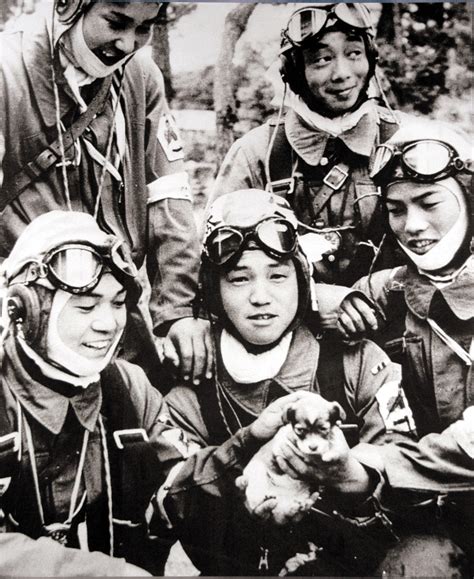 World War II Pictures In Details: Five Japanese Kamikaze Pilots Playing ...