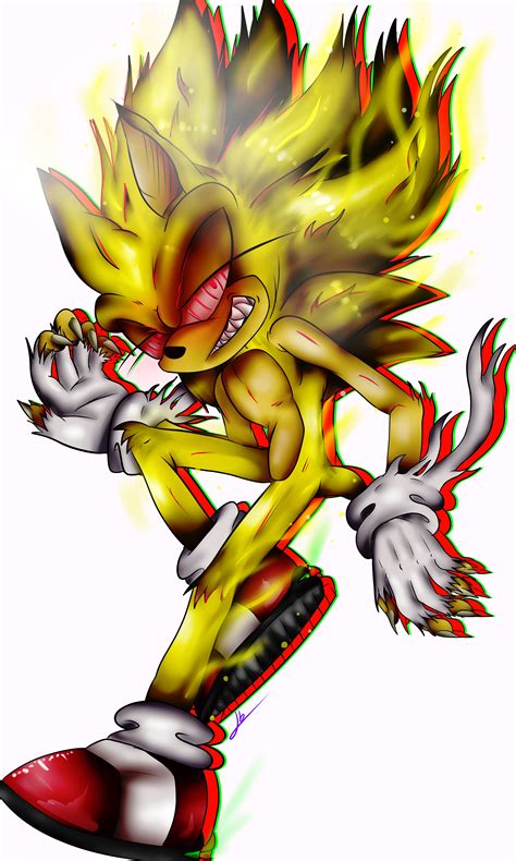 Fleetway Super Sonic by captainkayla56 on DeviantArt | Sonic, Sonic art, Sonic franchise