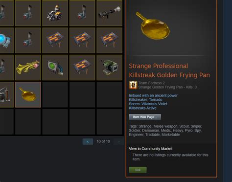 just got a golden frying pan on my first tour!!! : r/tf2