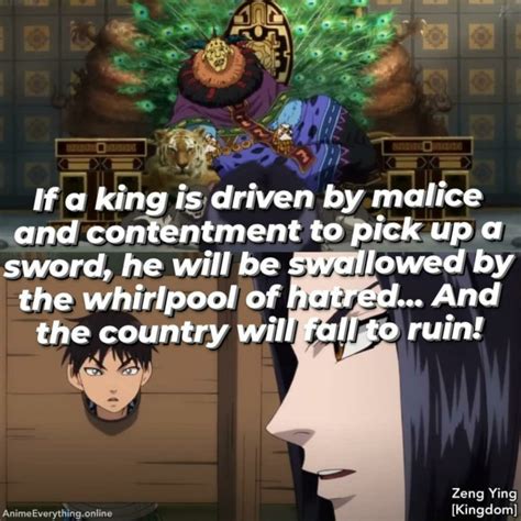 +10 Amazing Kingdom Anime Quotes – Anime Everything Online