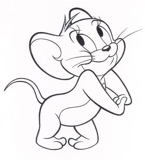 Jerry Mouse Drawing Reference and Sketches for Artists