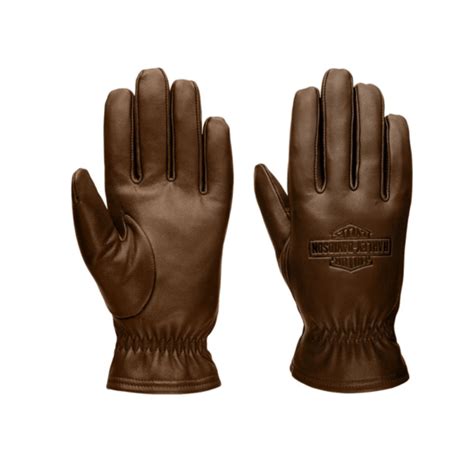 Men’s Full Speed Leather Gloves – Brown Leather | Harley-Davidson® Online