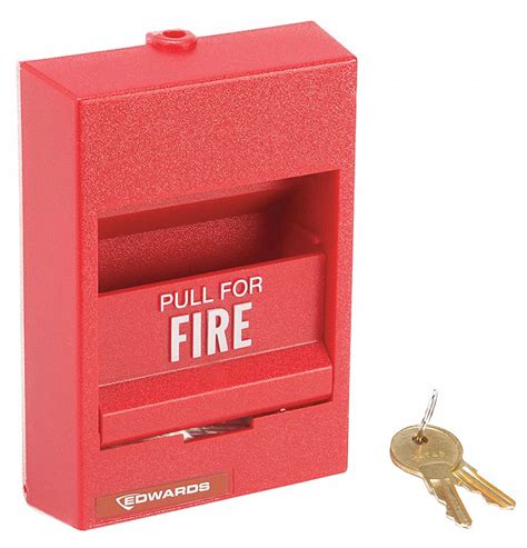 Fire Alarm Pull Station,Single Action - Grainger