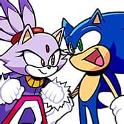 FNF Rush (Sonic Vs Blaze)